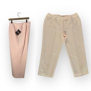 Vintage Bob Mackie Trousers Women’s 26 Plus Size Office Academia Dress Pants